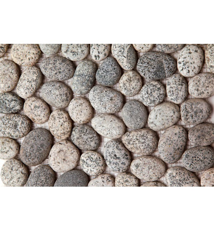 Seixo cinza mescla detalhe