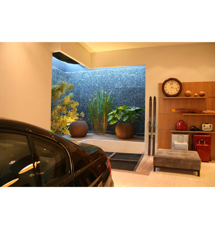 CasaCor Cristina Amaral seixo telado preto