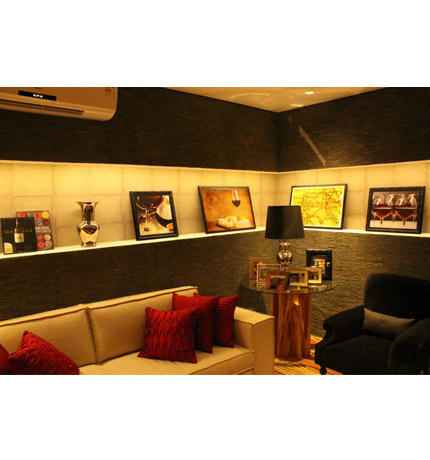 CasaCor fileto de mármore preto Adriana Noya Adega