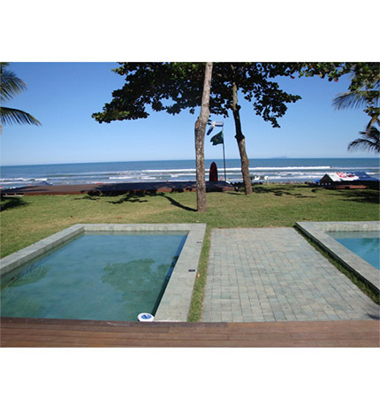 Greenstone 10x10cm lisa Hotel NauRoyal